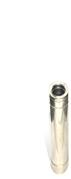 Версія-Люкс (Кривий-Ріг) Труба, н/н, 0,5 м, товщиною 0,8 мм, діаметр 125мм 1063729782 фото