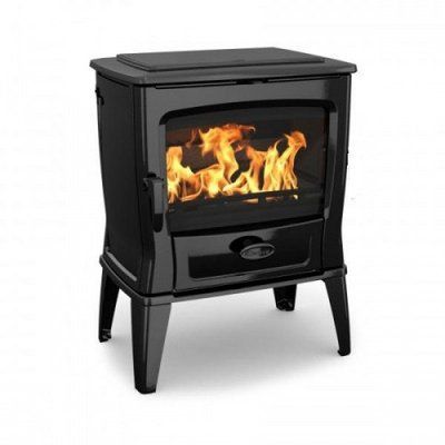 Чугунная угольная печь Dovre TAI 45C/E10 эмаль глянцевый черный - 9 кВт TAI 45C/E10 эмаль фото