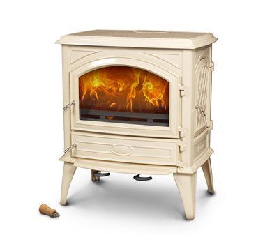 Чугунная дровянная печь Dovre 640 CB/Е8 бежевая эмаль- 9 кВт 640 CB/Е8 эмаль фото