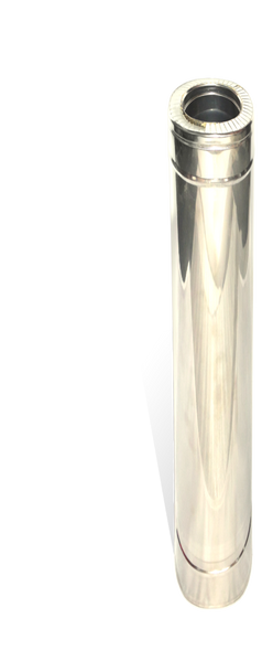 Версія-Люкс (Кривий-Ріг) Труба, н/н, 1м, товщиною 0,8 мм, діаметр 100мм 1063729731 фото