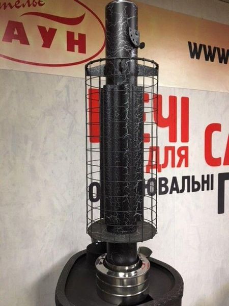 Дымоход - конвектор с сеткой для камней для банных печей Feringer Дымоход - конвектор фото