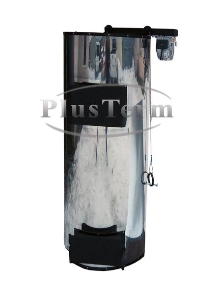 Отопительный бытовой котел длительного горения PlusTerm Хром 9 кВт PlusTerm Хром 9 кВт фото