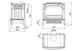 Чугунная печь Dovre 750 GH/E8 бежевая эмаль - 9 кВт 750 GH/E8 эмаль фото 3