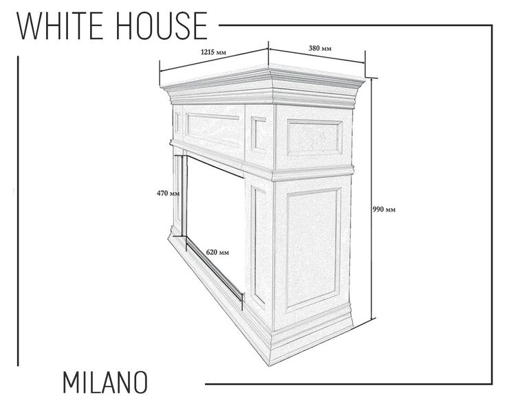 Електрокамін White House Milano White House Milano фото