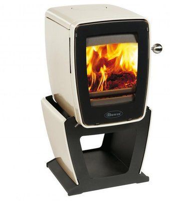 Чавунна піч Dovre Vintage 30 CR/E8 емаль бежева - 5 кВт Vintage 30 CR/E8 эмаль фото