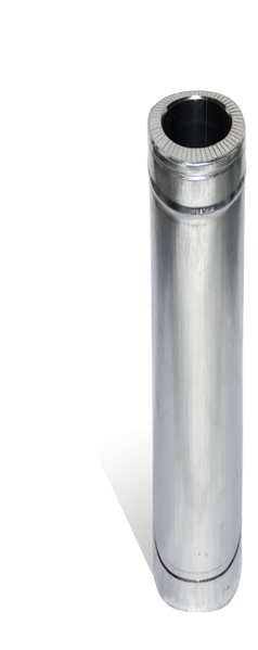 Версія-Люкс (Кривий-Ріг) Труба, н/оц, 1м, товщиною 0,5 мм, діаметр 100мм 1063729878 фото