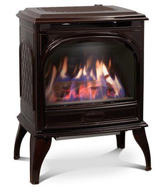 Чавунна піч Dovre 425 CB/E6 коричнева майоліка емаль - 8 кВт 425 CB/E6 эмаль фото