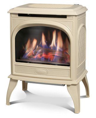 Чавунна піч Dovre 425 CB/E8 бежева емаль - 8 кВт 425 CB/E8 эмаль фото