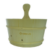 Набор Greus сосна (шайка 4 л + черпак) с пластиковой вставкой для бани и сауны Шайка Greus сосна фото 2