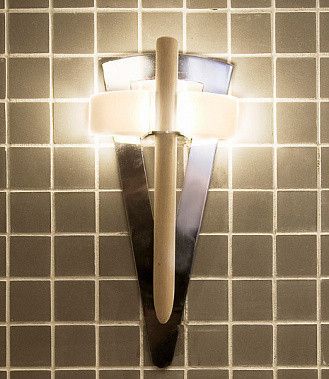 Светильник Факел TL 100 с деревянным стержнем Cariitti для бани и сауны Факел TL 100 фото