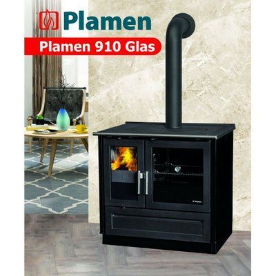 Варочна піч Plamen 910 Glas (black)  Plamen 910 фото