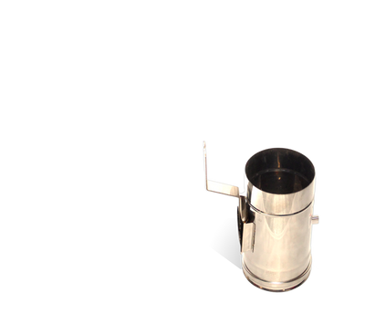 Версія-Люкс (Кривий-Ріг) Регулятор тяги з нержавійки 0,8 мм, діаметр 120 мм 1063730872 фото
