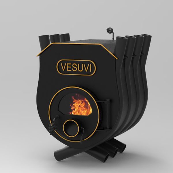 Калориферна піч «Vesuvi» «01» з варильної поверхнею і скло або перфорація «VESUVI» «01» ВС фото