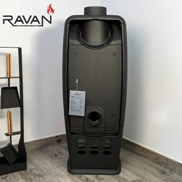 Чугунная печь-камин на дровах Ravan Incorta 10 кВт Ravan Incorta  фото