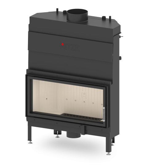 Камінна топка з водяним контуром Hitze Albero 19 KW Aquasystem -19 кВт Hitze Albero 19 KW Aqua фото