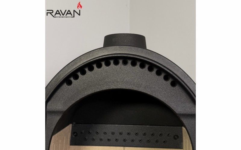 Чугунная дровяная печь-камин Ravan Onoma 9 КВт Ravan Onoma  фото