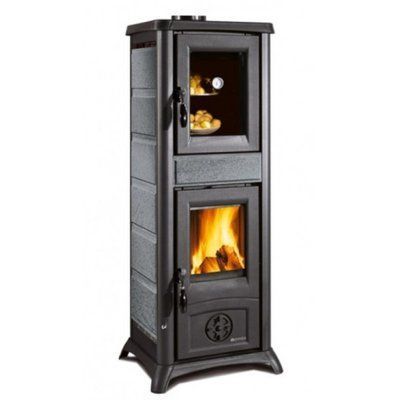 Піч-камін Nordica Gemma forno PT з варочною поверхнею, з духовкою Nordica Gemma forno PT фото