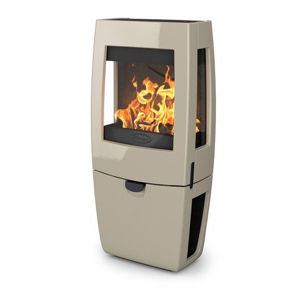 Чугунная печь Dovre Sense 403/E8 бежевая эмаль - 9 кВт Sense 403/E 8 эмаль фото