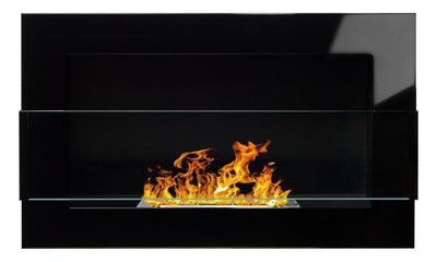 Биокамин Simple Fire Blacbox 900 черный со стеклом Simple Fire Blacbox 900 фото
