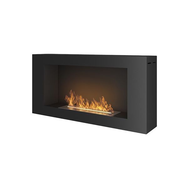 Біокамін Simple Fire Blacbox 900 чорний зі склом Simple Fire Blacbox 900 фото