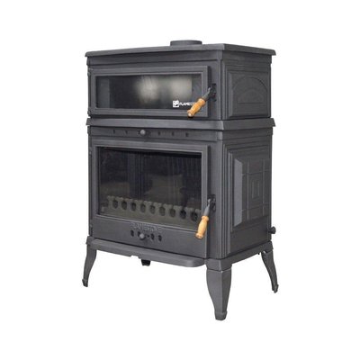 Чугунная печь-камин Flame Stove Retro Dik с духовкой и боковой дверцей Retro Dik фото