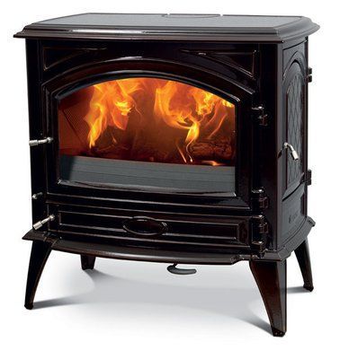 Чугунная мульти печь Dovre 760 GM/Е6 эмаль коричневая майолика- 11 кВт 760 GM/Е6 эмаль фото